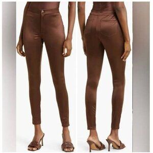 SKIMS Brown Disco Pants | Size Small | Curve-Hugging & Chic NWOT